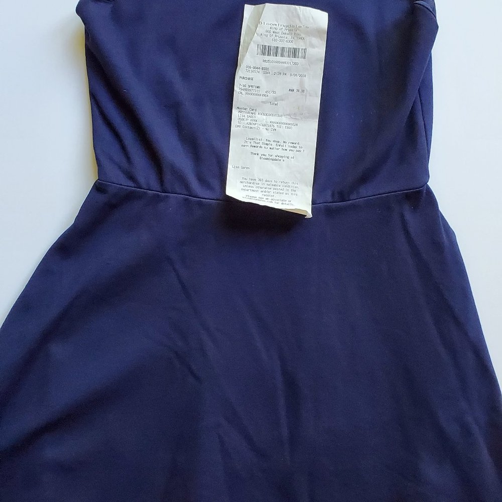 Aqua brand navy dark dress